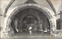 Interior, Templo de Tlacochahuaya Postcard