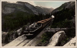 CPR Trans-Canada Limited Field, BC British Columbia Postcard Postcard