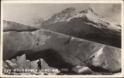 Athabasca Glacier Jasper National Park, AB Canada Alberta Postcard Postcard
