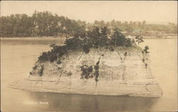 Tower Rock, Mississippi River Postcard