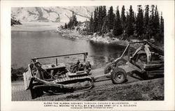Along the Alaska Highway Through Canada's Wilderness Postcard