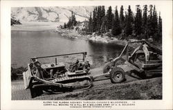 Along the Alaska Highway Through Canada's Wilderness British Columbia Postcard Postcard