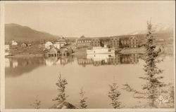 Hotel at Lake Atlin Postcard