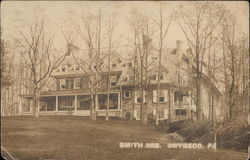 Smith Residence Gwynedd, PA Postcard Postcard