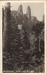 Cathedral Rock and Spires Postcard