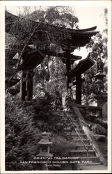 Oriental Tea Garden, Golden Gate Park Postcard
