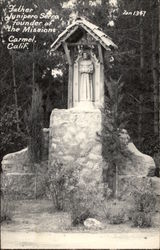 Father Junipero Serra, Founder of the Missions Postcard