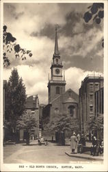 Old North Church Boston, MA Postcard Postcard