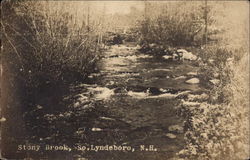 Stony Brook Lyndeborough, NH Postcard Postcard