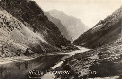 Hel's Canyon Postcard