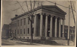 Masonic Temple Louisiana, MO Postcard Postcard