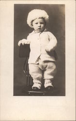 Portrait of Baby Children Postcard Postcard