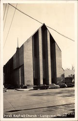 First Baptist Church Longview, TX Postcard Postcard