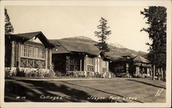 Cottages, Jasper Park Lodge Postcard