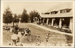 Main Building, Jasper Park Lodge Jasper National Park, AB Canada Alberta Postcard Postcard