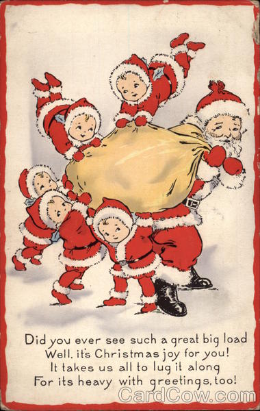 Did you ever see such a great big load Children