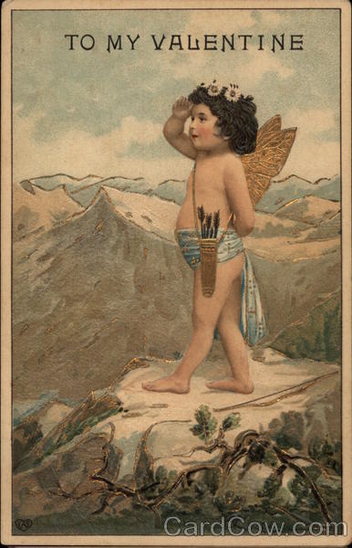 Cupid Looking Over Mountaintops