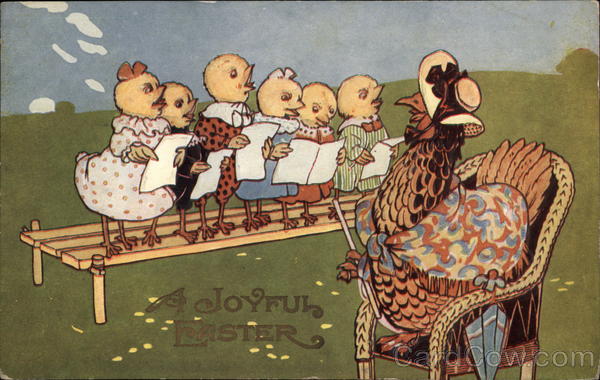 A Joyful Easter - Chicks Singing With Chicks