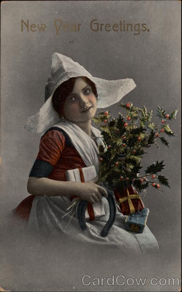 New Year Greeting New Year's