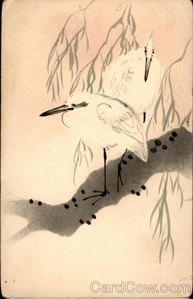 Japanese - White Birds on a Branch