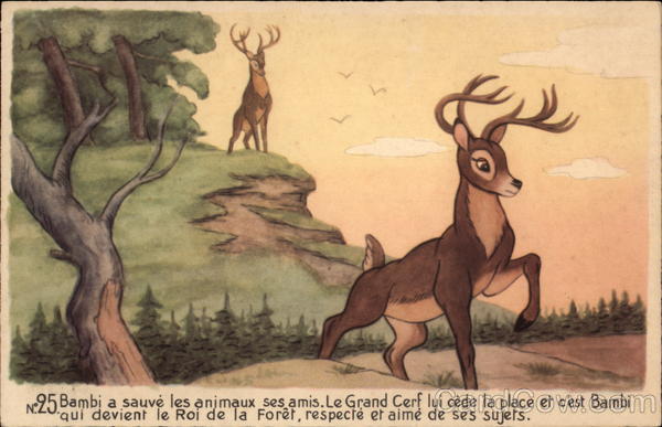 Bambi (French) Disney