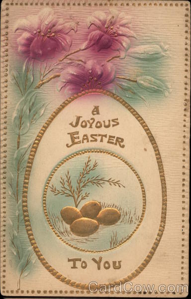 A Joyous Easter to You Eggs