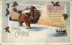 Merry Christmas Postcard