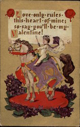 Love only rules this heart of mine; Postcard