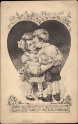 To My Valentine Postcard