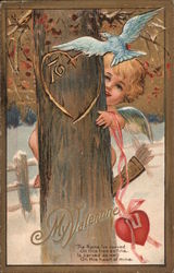 To My Valentine Postcard