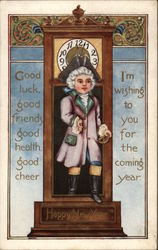 Happy New Year Postcard