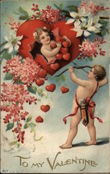 To My Valentine Postcard
