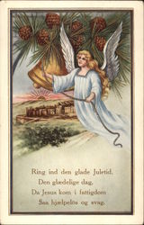 Ring ind den glade Juletid Postcard