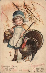 Thanksgiving Greeting Postcard