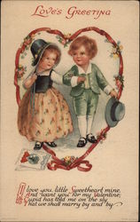 Love's Greeting Children Ellen Clapsaddle Postcard Postcard