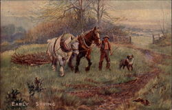 Early Spring Tuck's Oilette Series Postcard Postcard