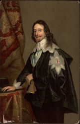 Karl 1 von England - Charles 1 Postcard