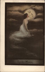 Lucky Moon Postcard
