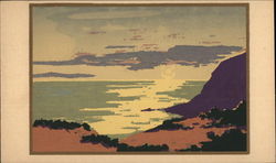 Topanga Canyon Original Serigraph Postcard