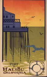 Port of Malibu - Original Serigraph Port of Malibu - Original Serigraph