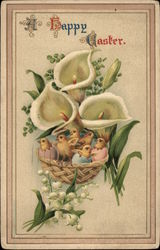 A Happy Easter Postcard