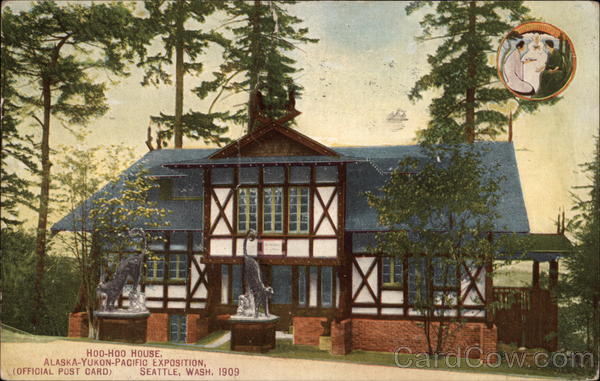 Hoo-Hoo House, Alaska-Yukon-Pacific Exposition, 1909 Seattle Washington