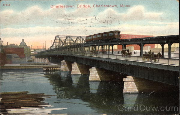 Charlestown Bridge Massachusetts