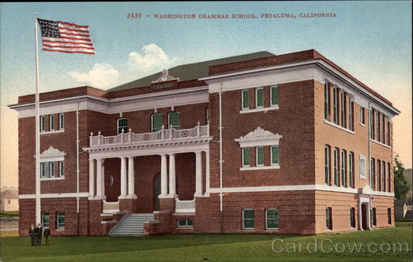 Washington Grammar School Petaluma California