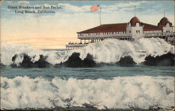 Giant Breakers and Sun Parlor Long Beach California