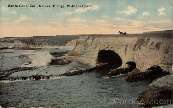 Natural Bridge, Wilders Beach Santa Cruz California