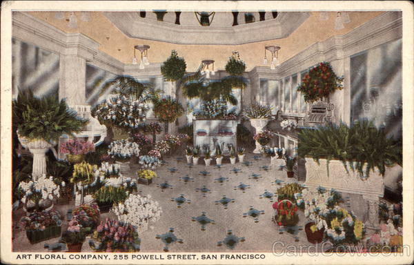 Art Floral Company, 255 Powell Street San Francisco California