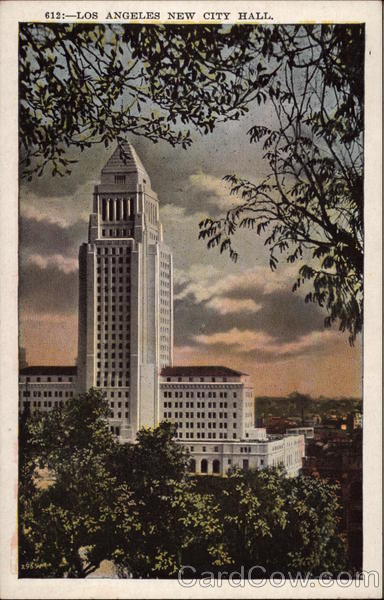 Los Angeles New City Hall California