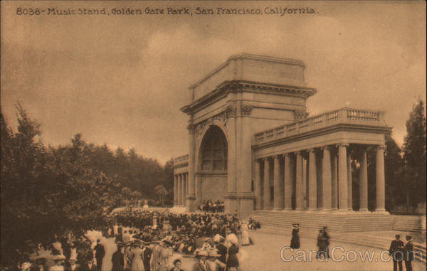 Music Stand, Golden Gate Park San Francisco California