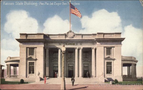 Kansas State Building - Pan. Pac. Int. Expo San Francisco California
